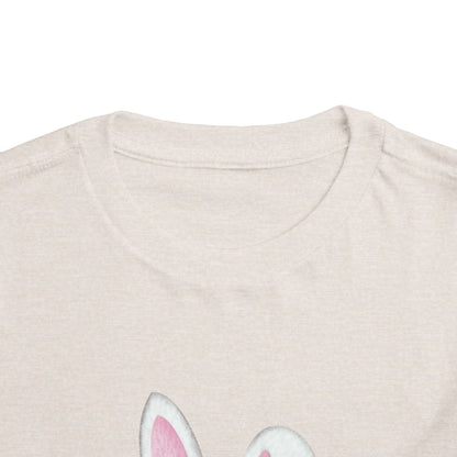 Toddler Tee - Happy Easter Bunny Ears & Colorful Eggs