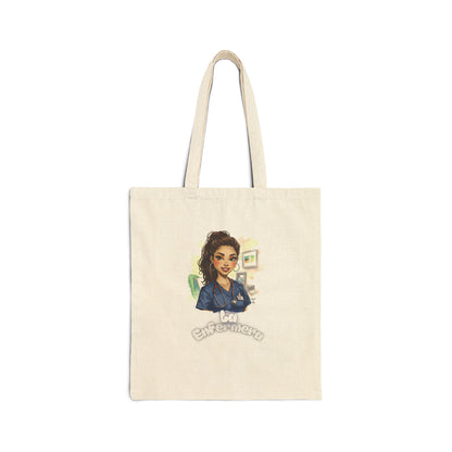 Tote Bag — "La Enfermera" Canvas Tote