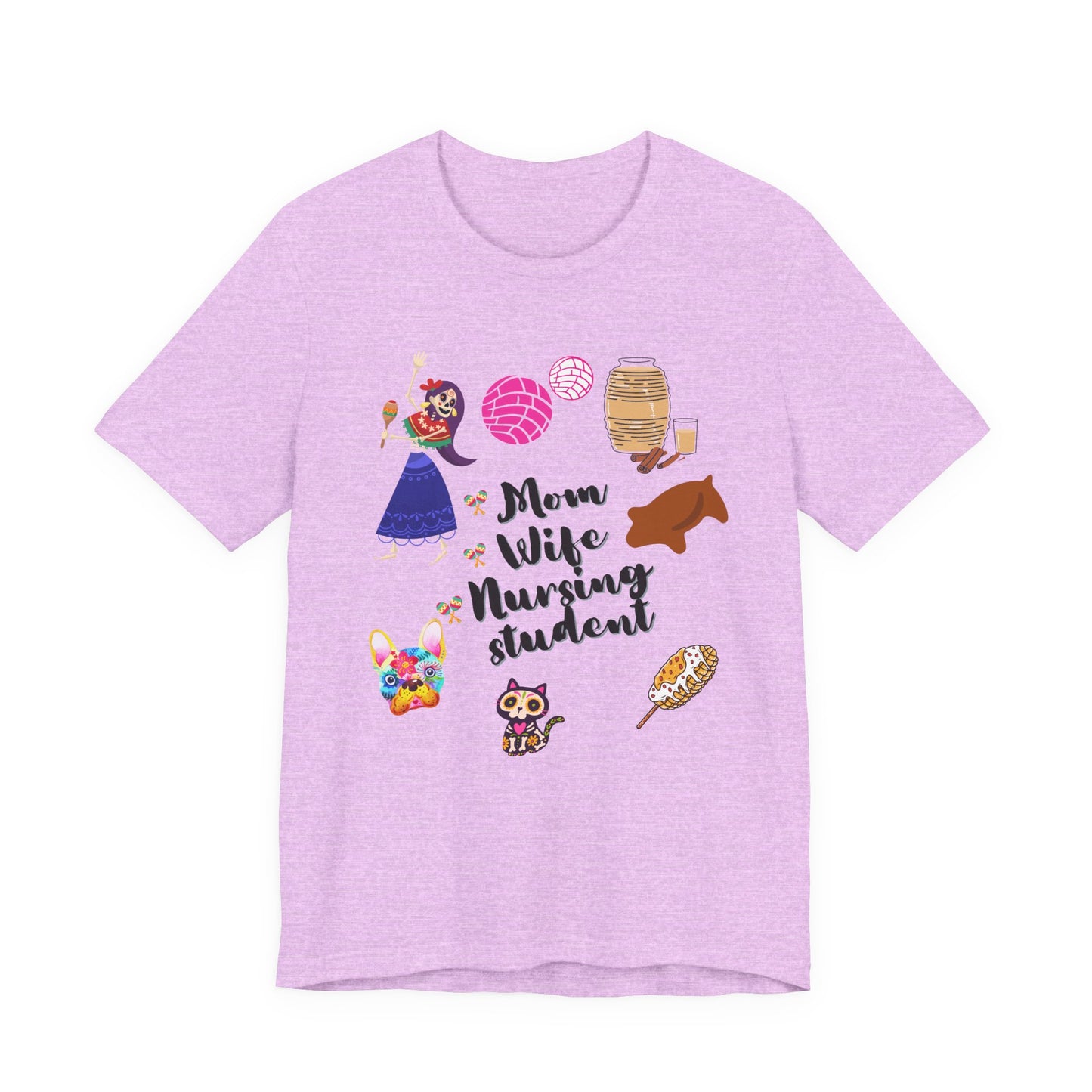 Mom Wife Nursing Student T‑Shirt — Nursing Student Gift Tee