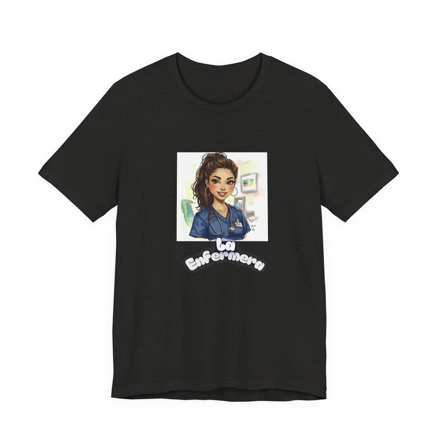 Nurse Empowerment Tee – Cute Female Nurse Illustration