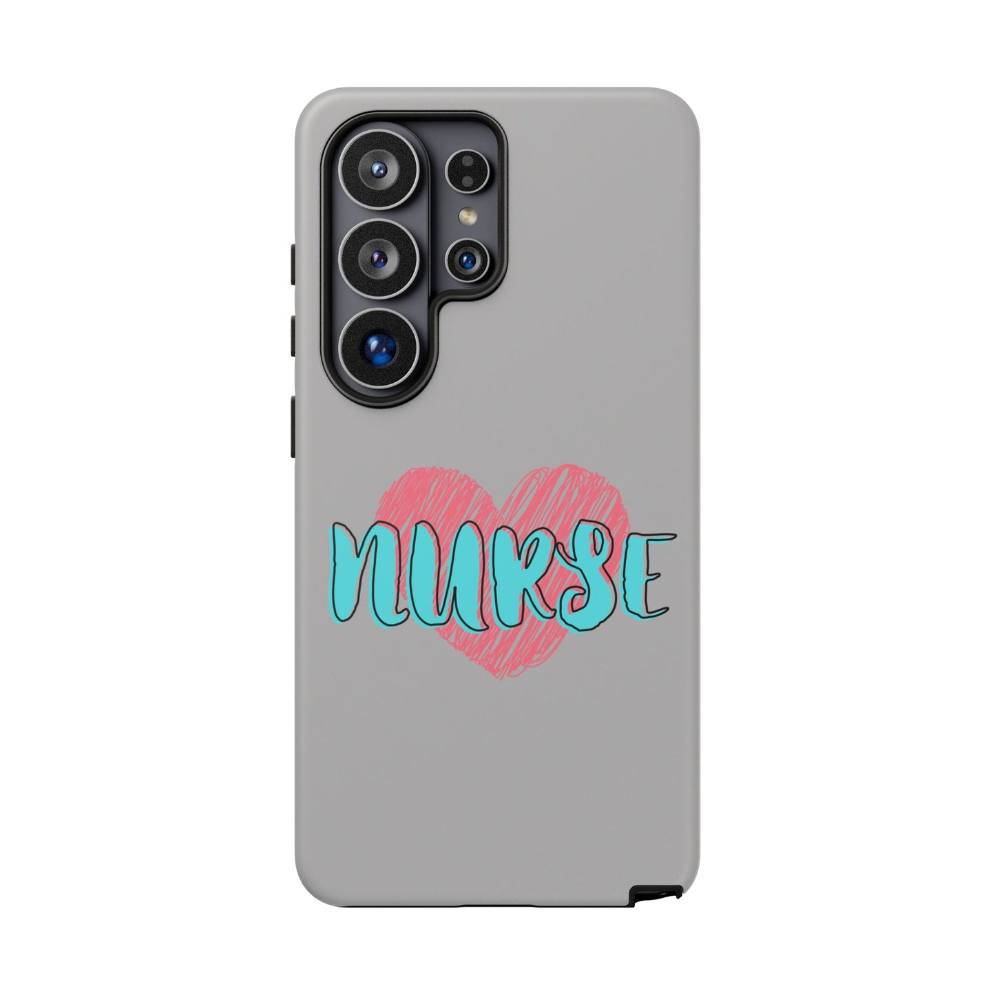 Nurse Heart Tough Phone Case — Cute Protective Phone Cover for Nurses