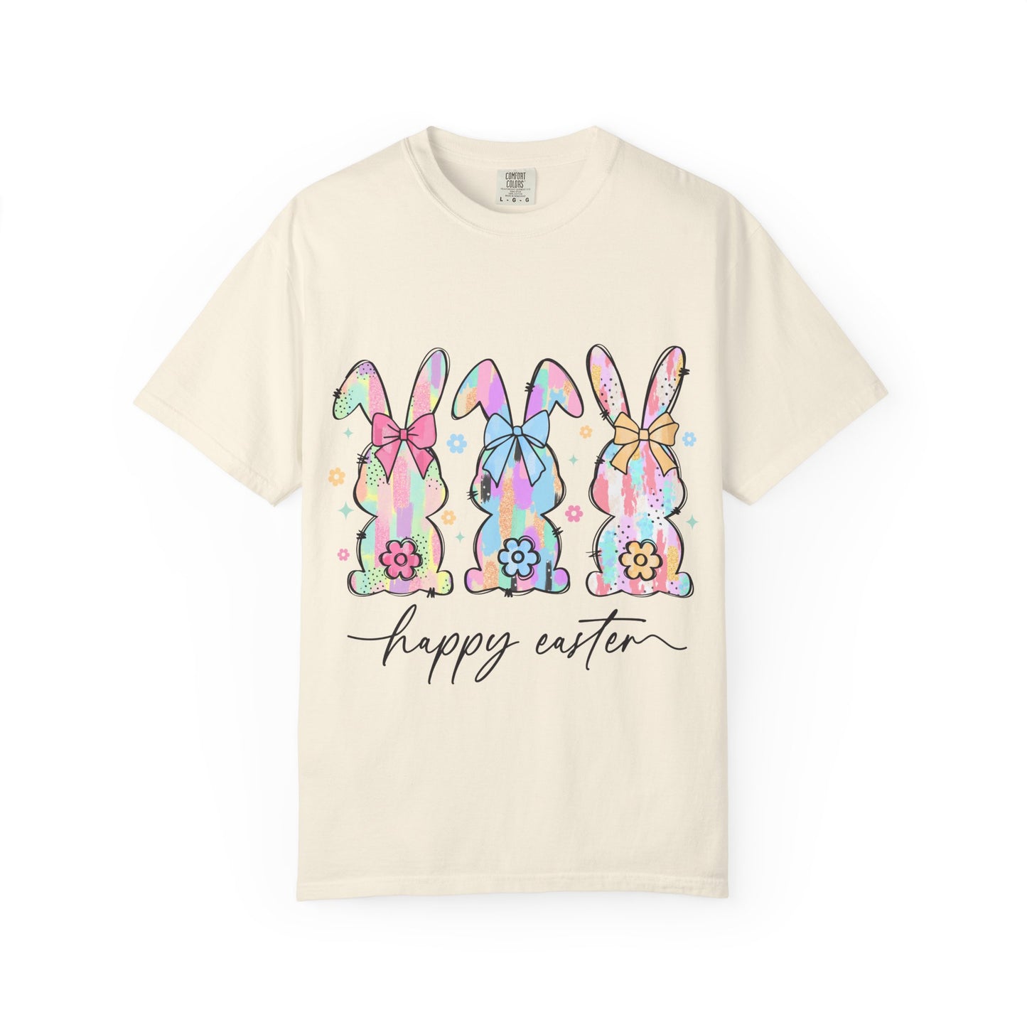 Happy Easter Unisex Garment-Dyed T-shirt