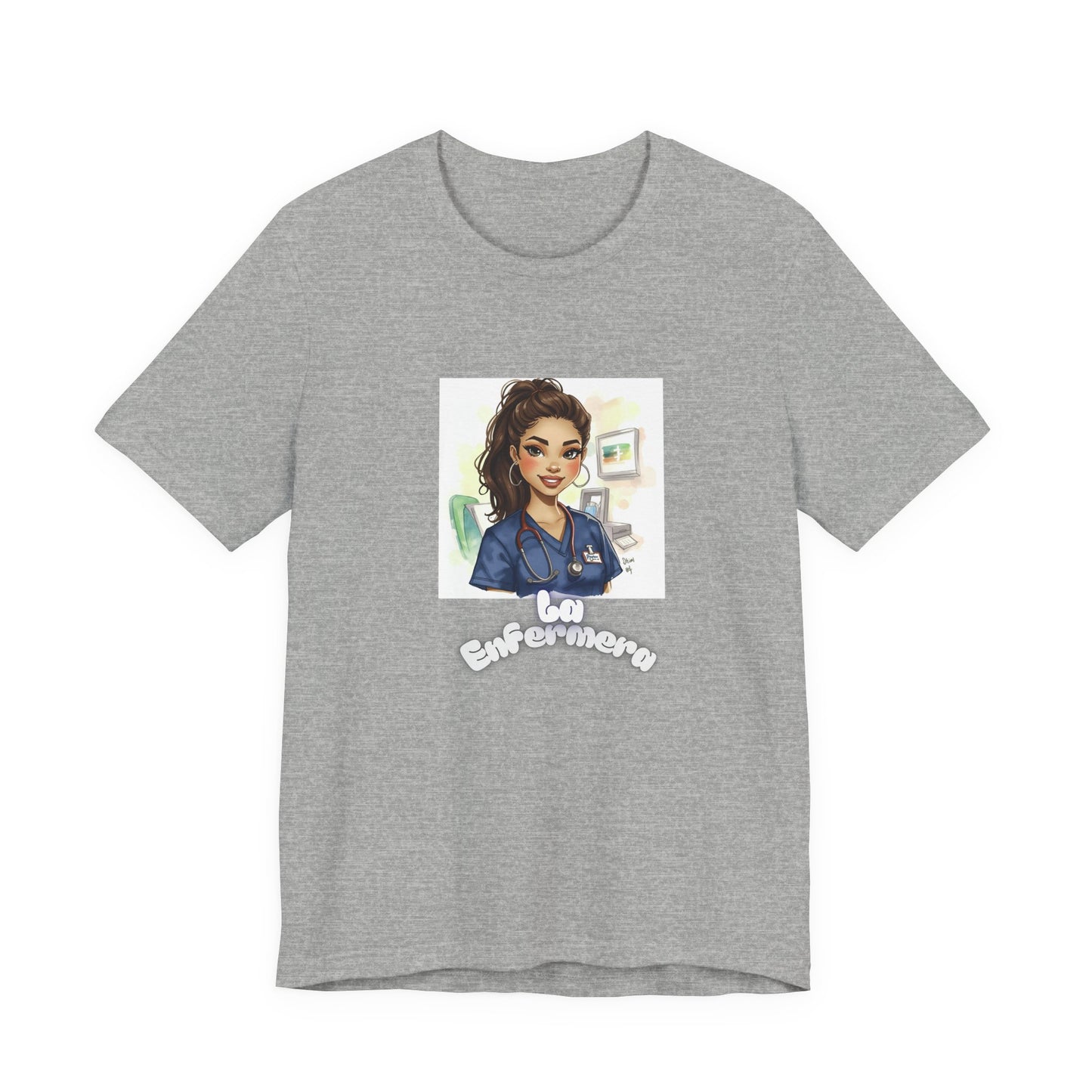 Nurse Empowerment Tee – Cute Female Nurse Illustration