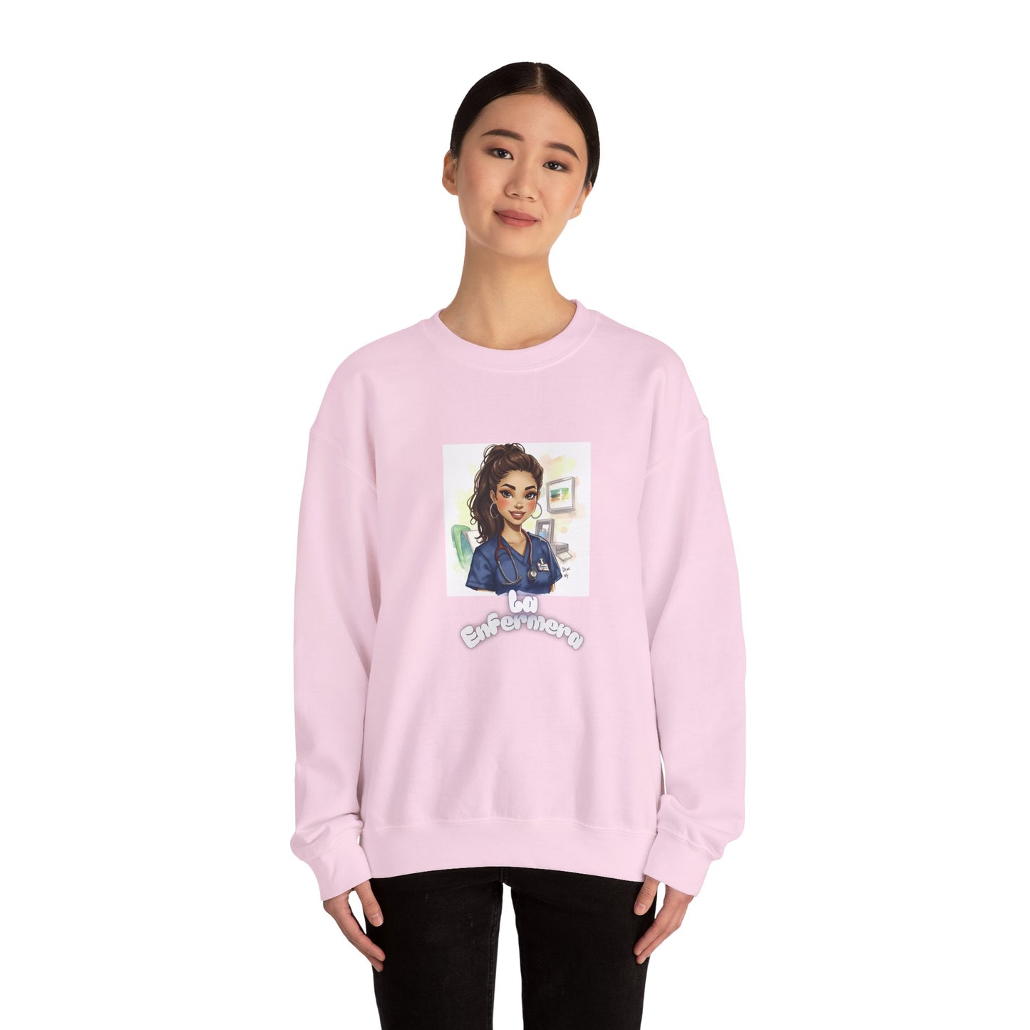 La Enfermera Crewneck Sweatshirt
