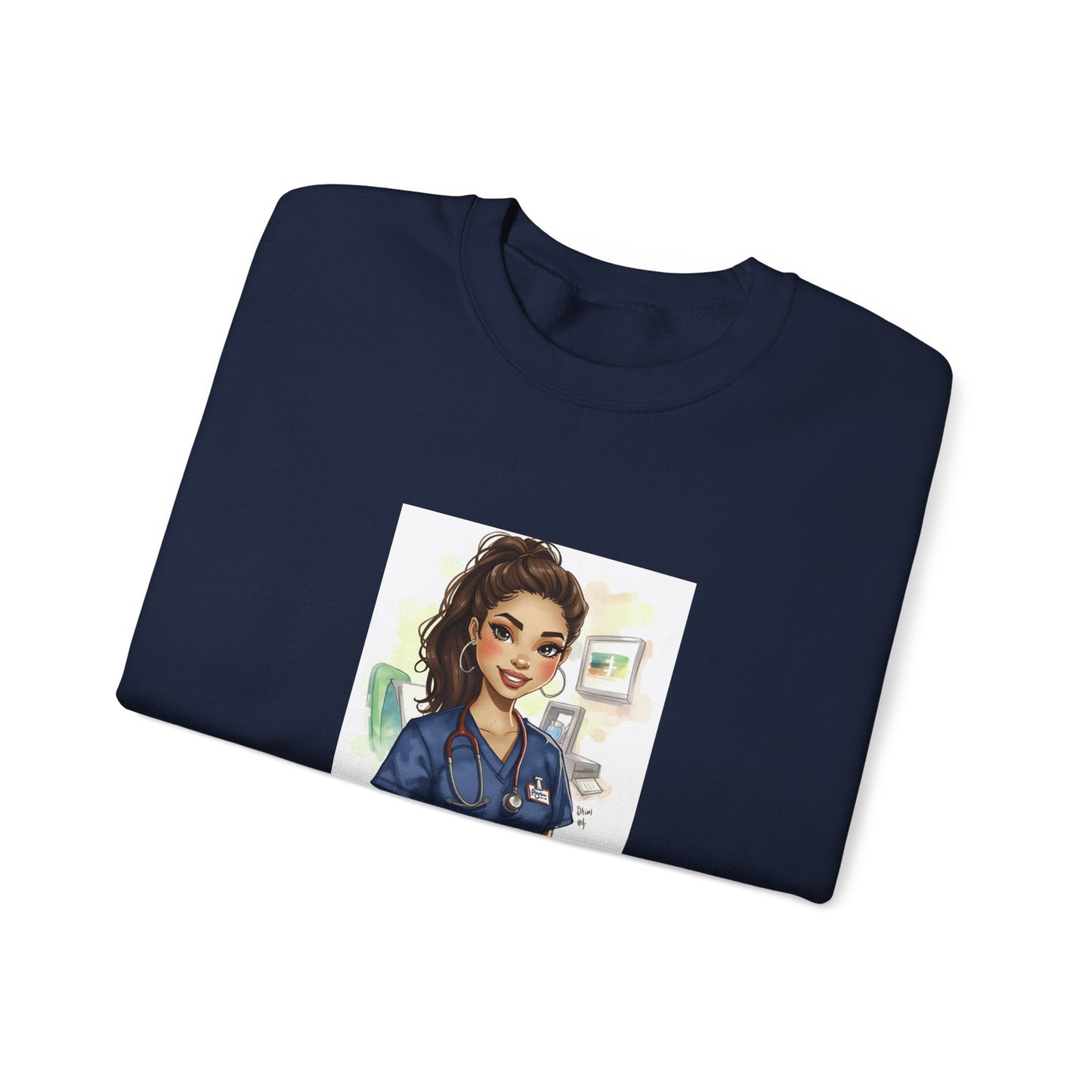 La Enfermera Crewneck Sweatshirt