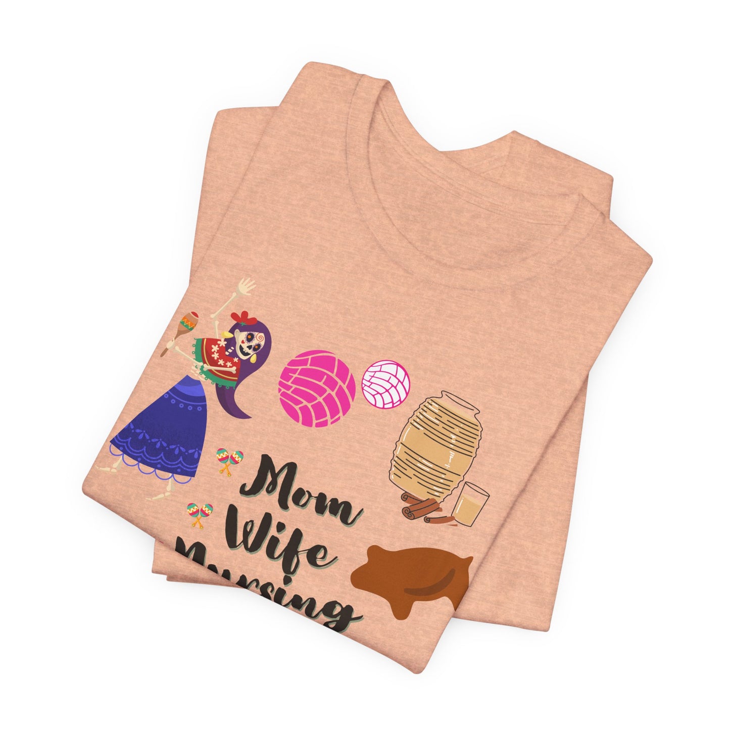 Mom Wife Nursing Student T‑Shirt — Nursing Student Gift Tee