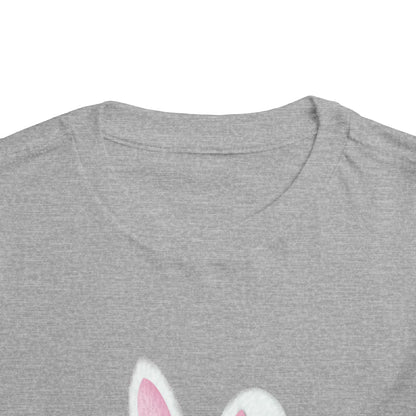 Toddler Tee - Happy Easter Bunny Ears & Colorful Eggs