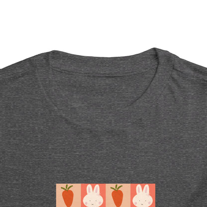Toddler Tee — Happy Easter Bunny & Carrot Patch Kids Shirt