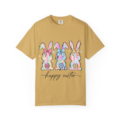 Happy Easter Unisex Garment-Dyed T-shirt