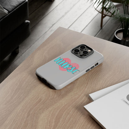 Nurse Heart Tough Phone Case — Cute Protective Phone Cover for Nurses