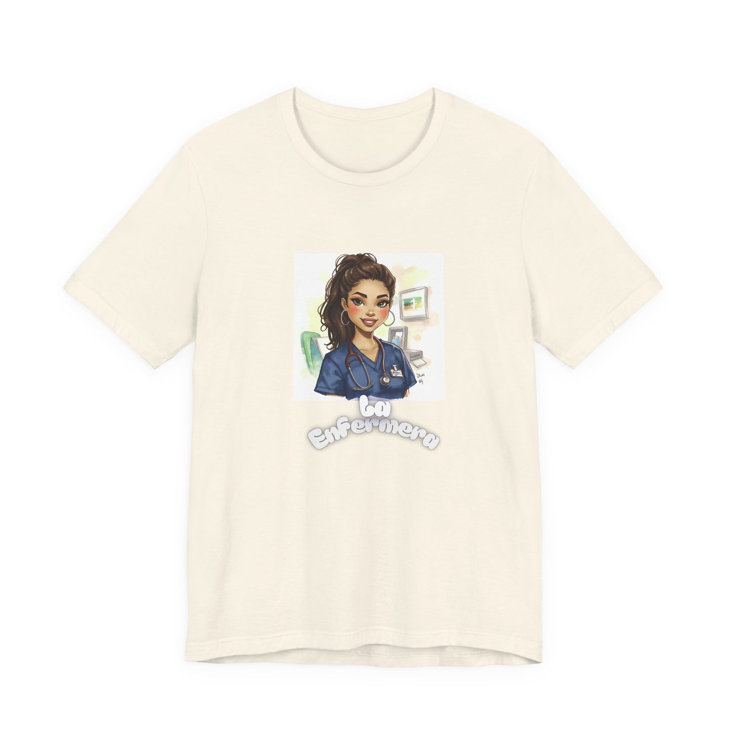 Nurse Empowerment Tee – Cute Female Nurse Illustration