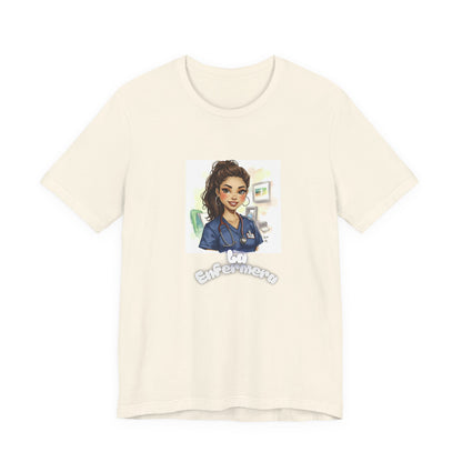 Nurse Empowerment Tee – Cute Female Nurse Illustration