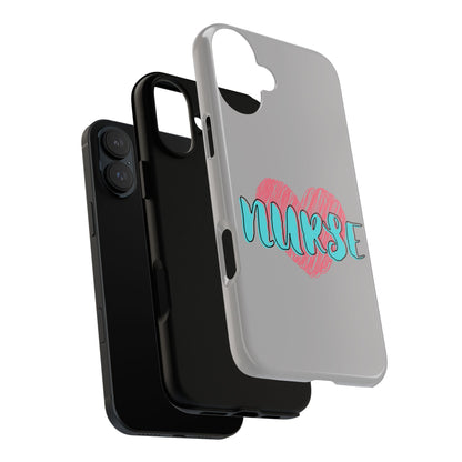 Nurse Heart Tough Phone Case — Cute Protective Phone Cover for Nurses