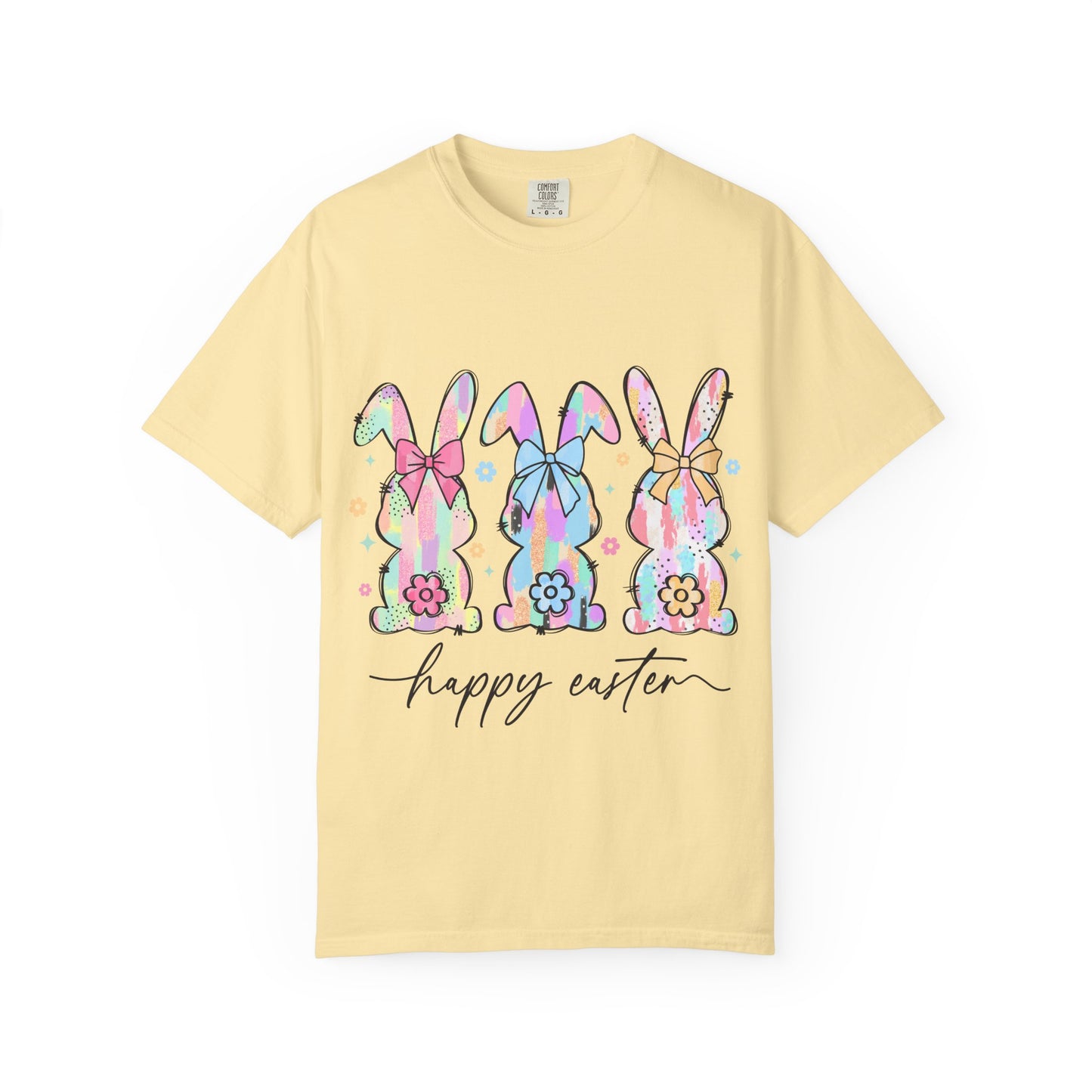 Happy Easter Unisex Garment-Dyed T-shirt