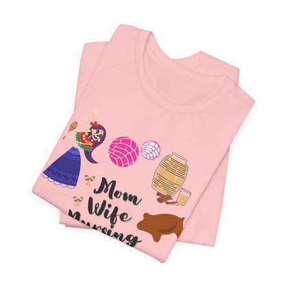 Mom Wife Nursing Student T‑Shirt — Nursing Student Gift Tee