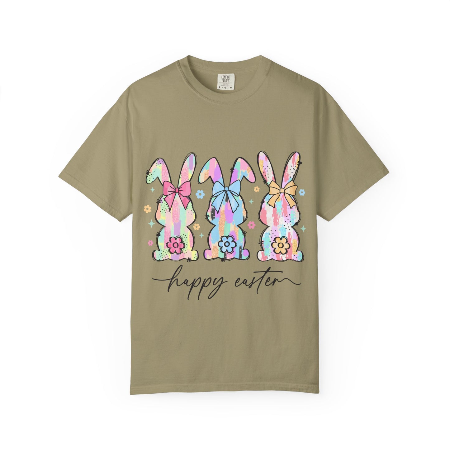 Happy Easter Unisex Garment-Dyed T-shirt