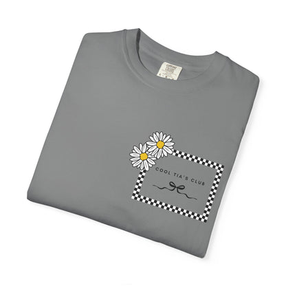 Daisy Checkerboard T-Shirt – "Cool Tia's Club" Graphic Tee