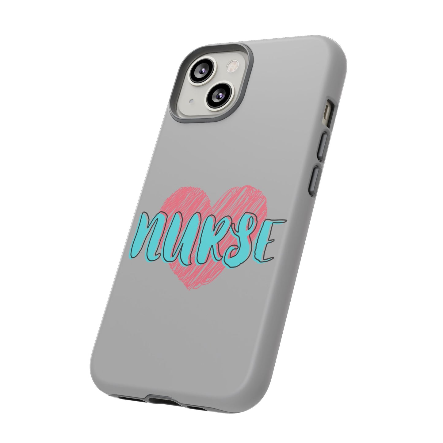 Nurse Heart Tough Phone Case — Cute Protective Phone Cover for Nurses