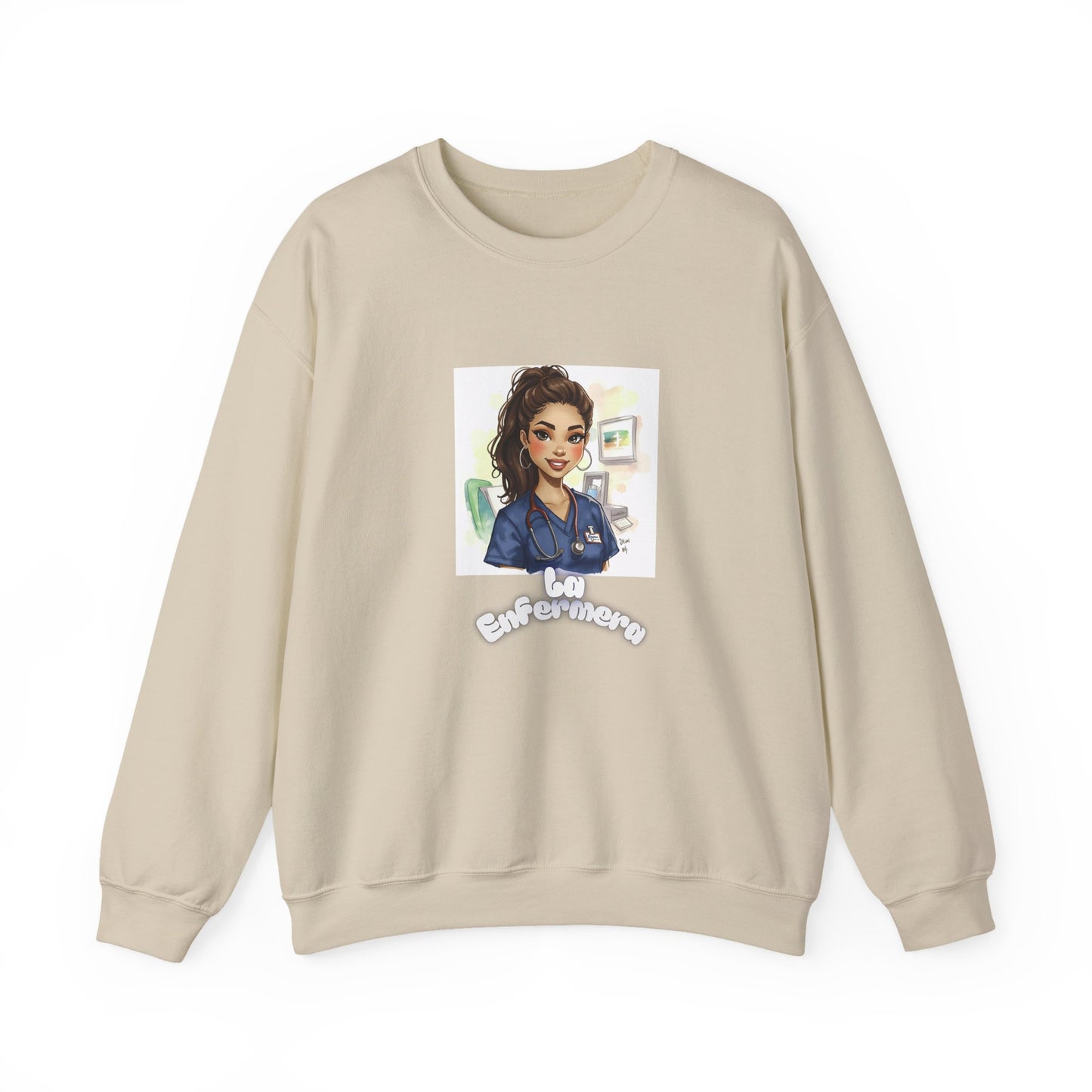 La Enfermera Crewneck Sweatshirt