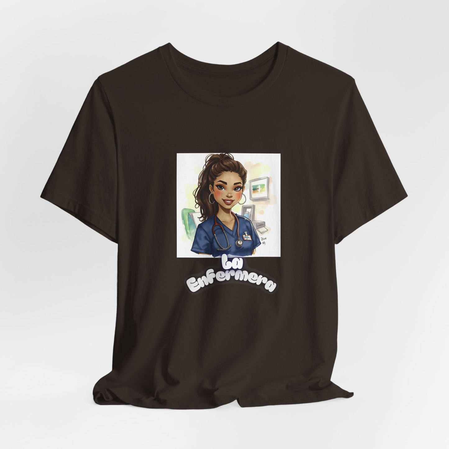 Nurse Empowerment Tee – Cute Female Nurse Illustration