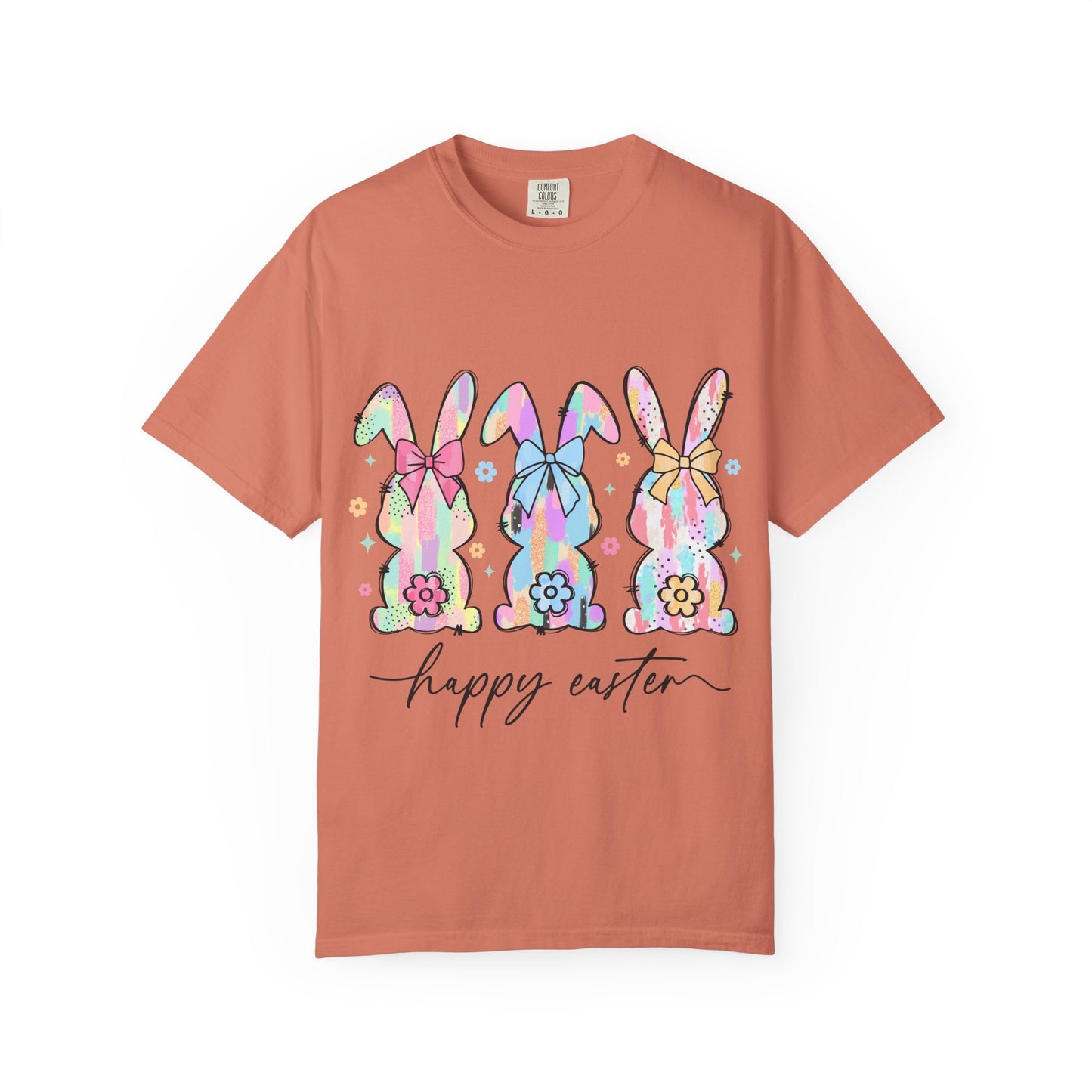 Happy Easter Unisex Garment-Dyed T-shirt