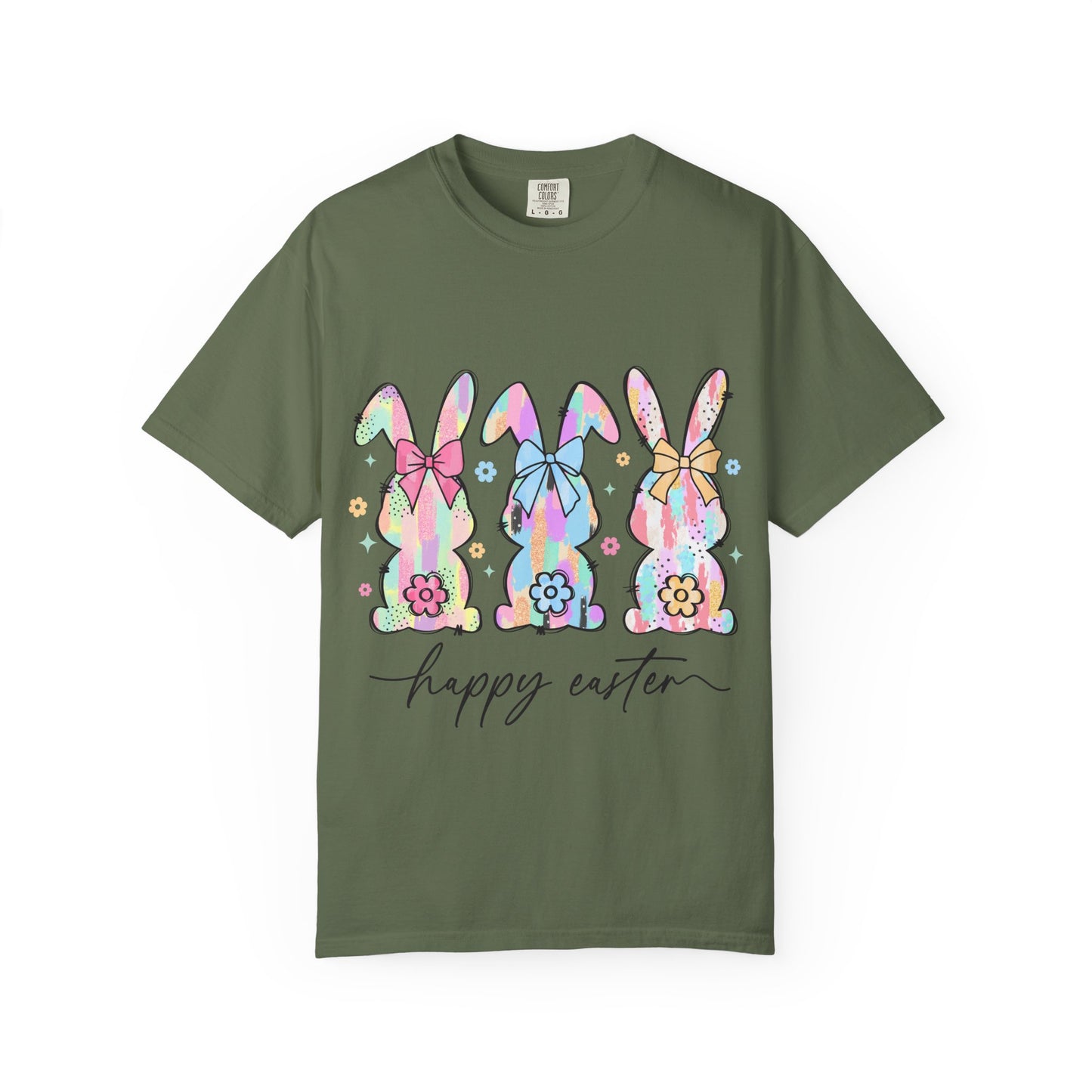 Happy Easter Unisex Garment-Dyed T-shirt