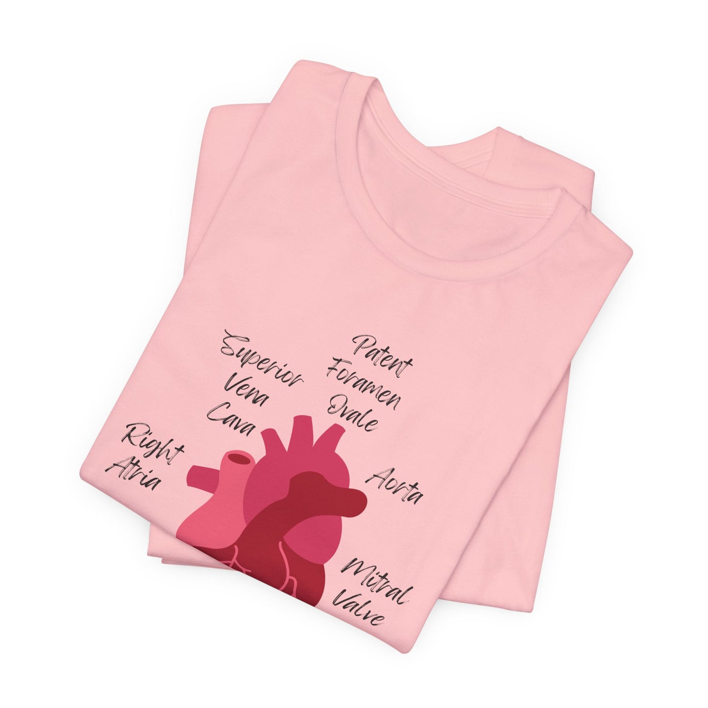'Go With The Flow' Heart Anatomy Shirt