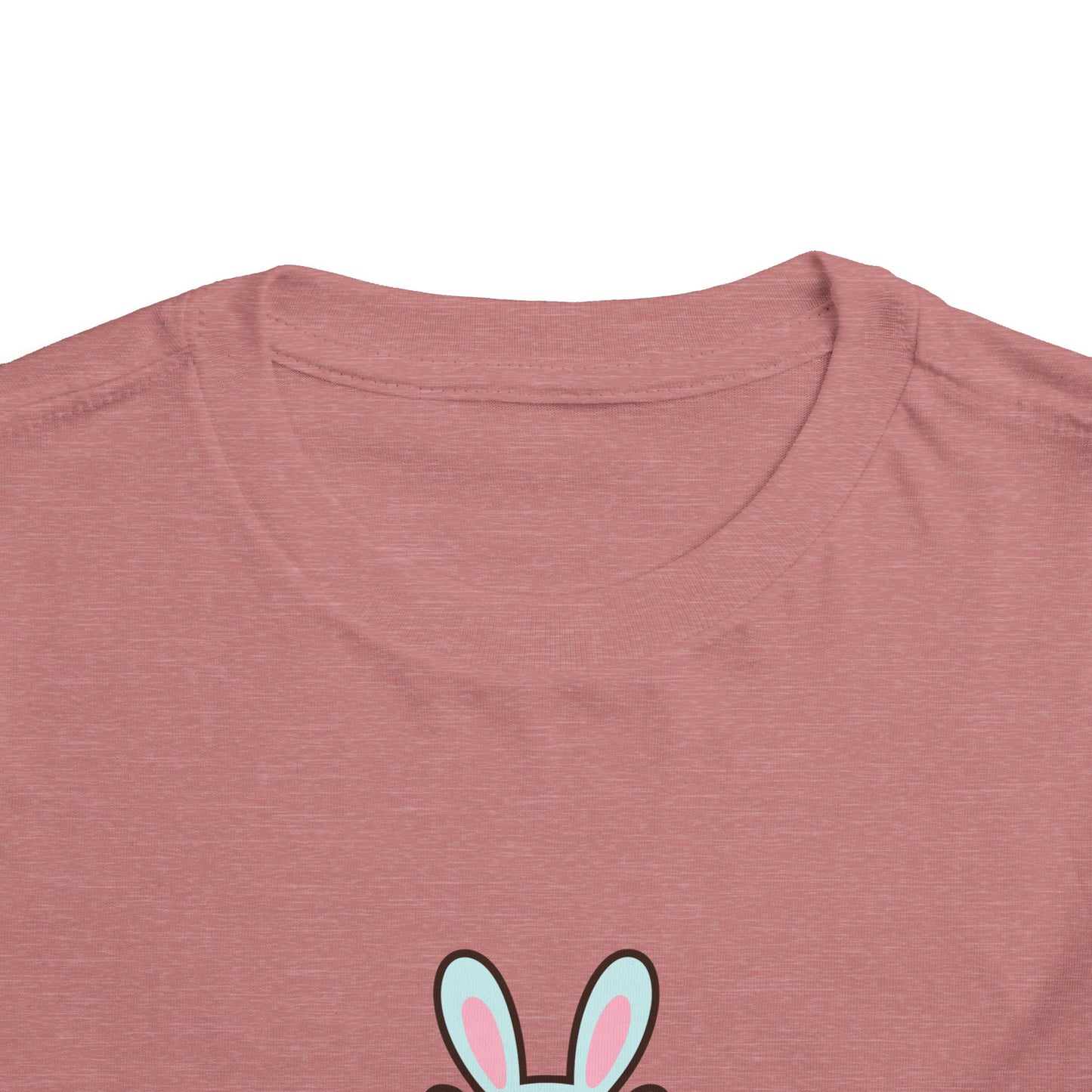 Toddler Tee — Cute Capybara Holding Easter Egg | "Happy Easter" Kids Shirt