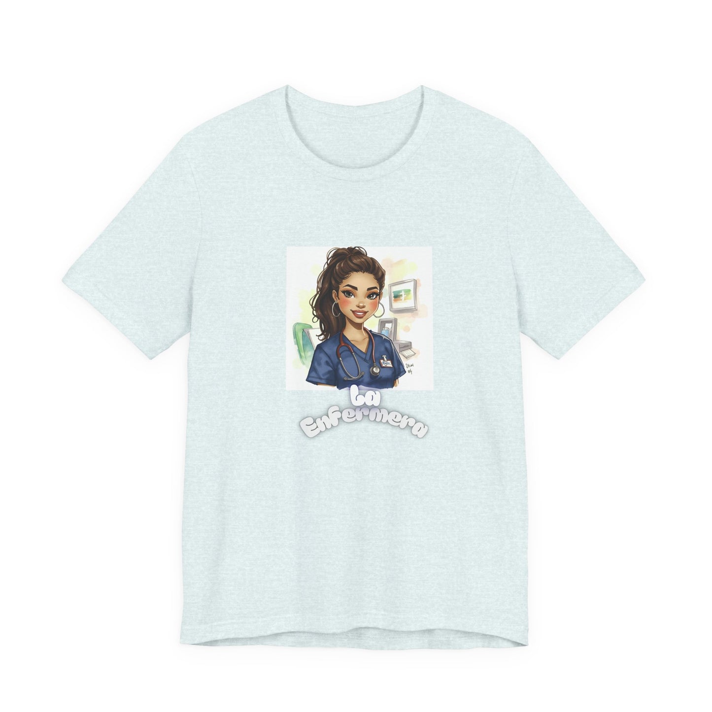 Nurse Empowerment Tee – Cute Female Nurse Illustration