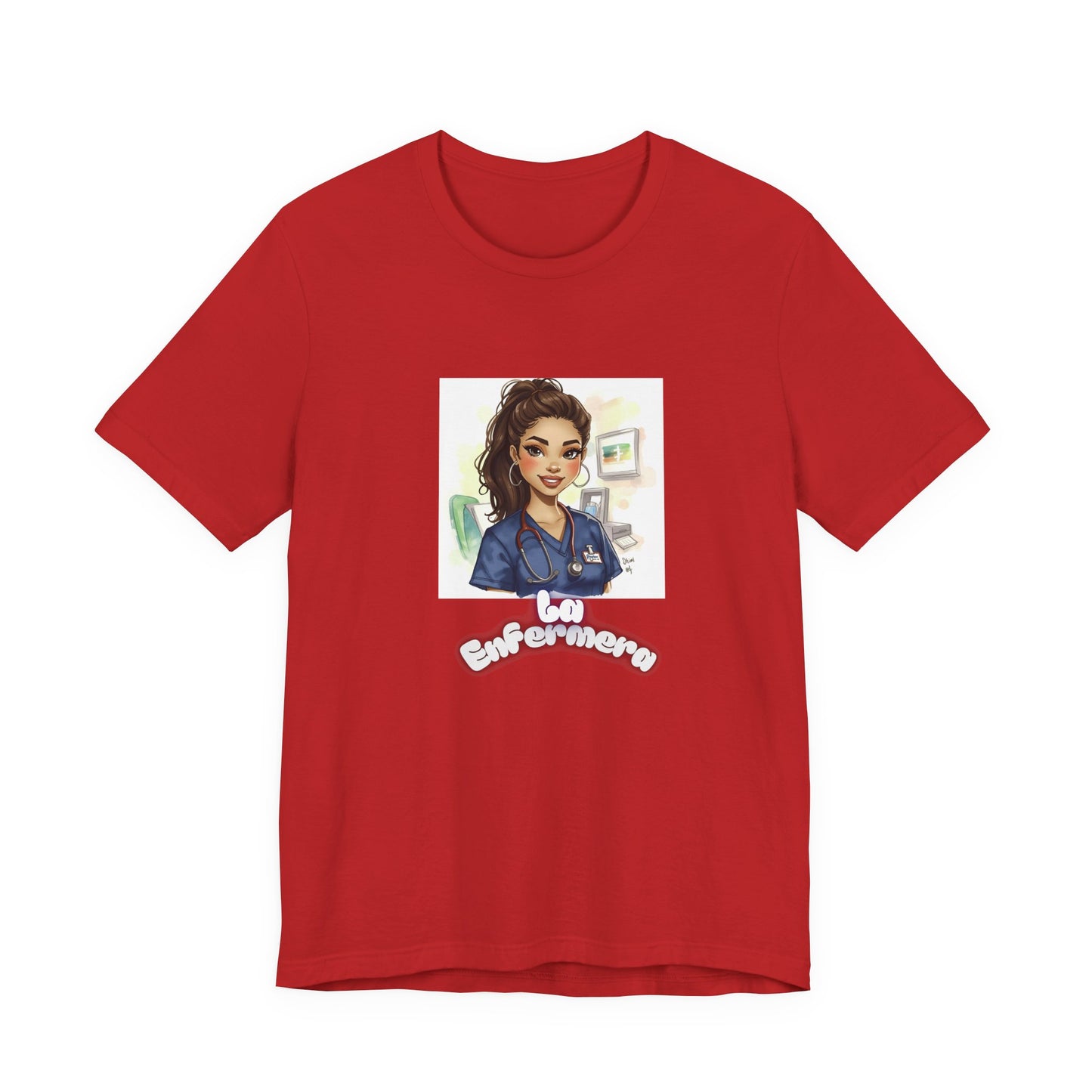 Nurse Empowerment Tee – Cute Female Nurse Illustration