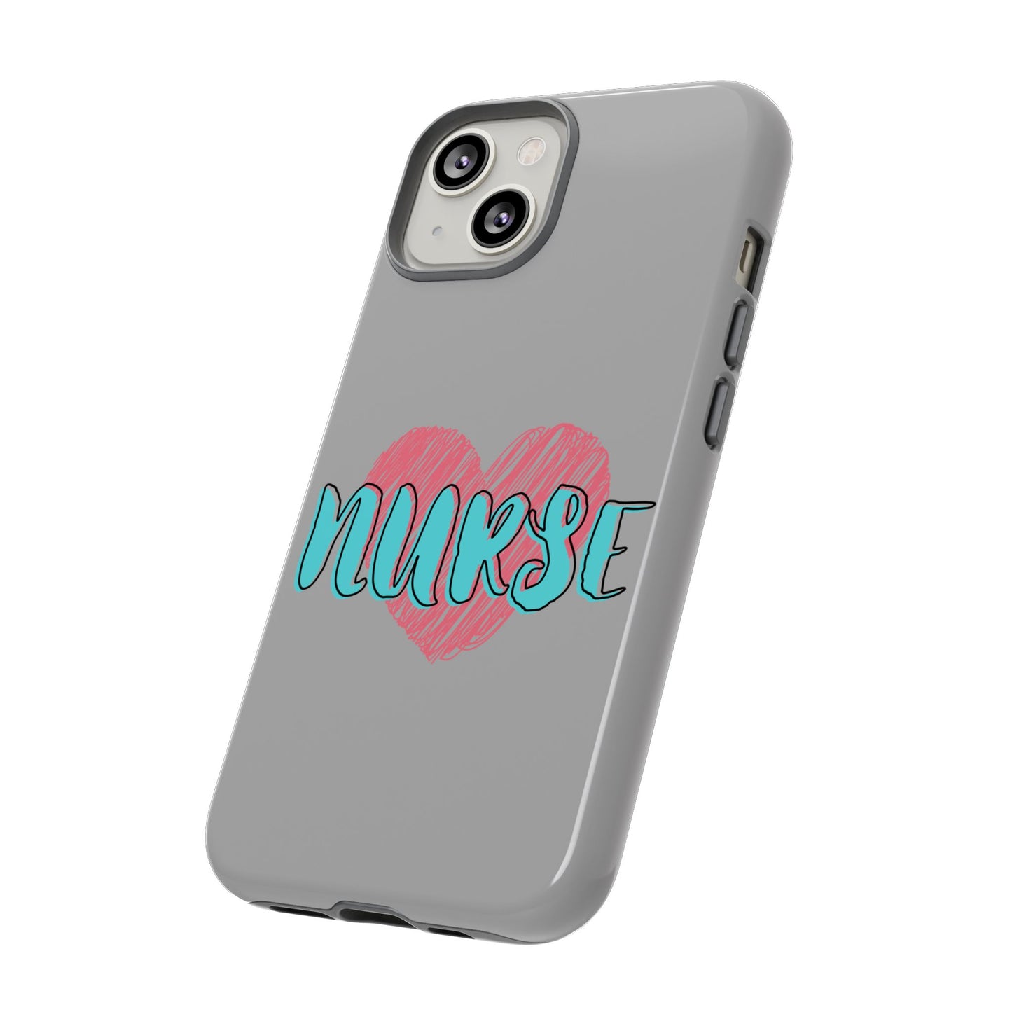 Nurse Heart Tough Phone Case — Cute Protective Phone Cover for Nurses