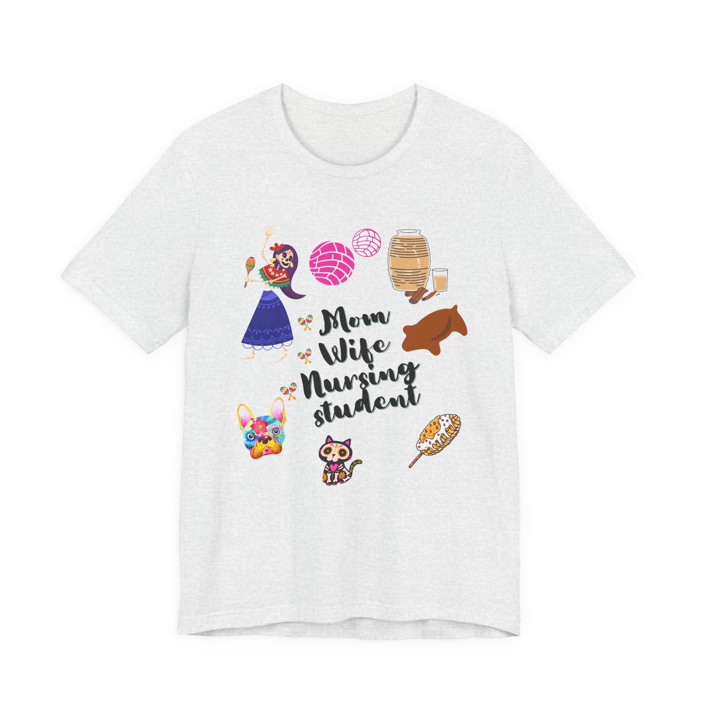 Mom Wife Nursing Student T‑Shirt — Nursing Student Gift Tee