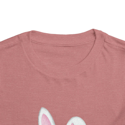 Toddler Tee - Happy Easter Bunny Ears & Colorful Eggs
