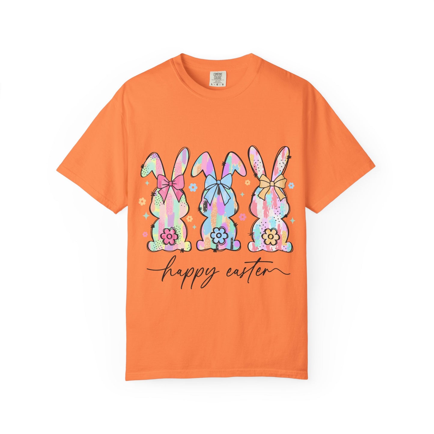 Happy Easter Unisex Garment-Dyed T-shirt