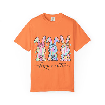 Happy Easter Unisex Garment-Dyed T-shirt