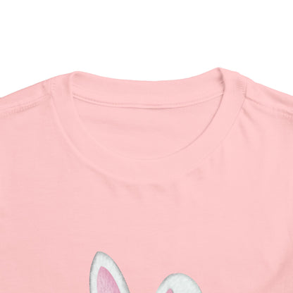 Toddler Tee - Happy Easter Bunny Ears & Colorful Eggs