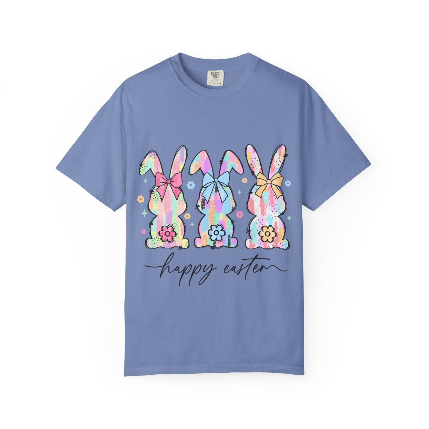 Happy Easter Unisex Garment-Dyed T-shirt