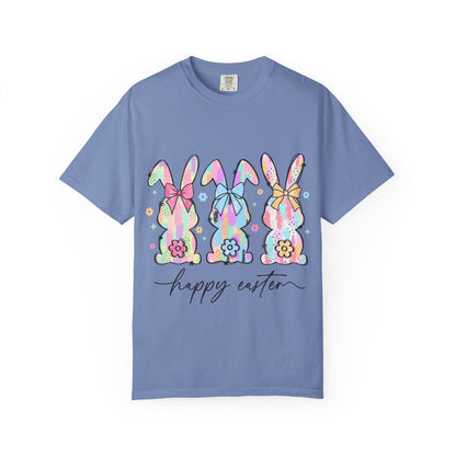 Happy Easter Unisex Garment-Dyed T-shirt