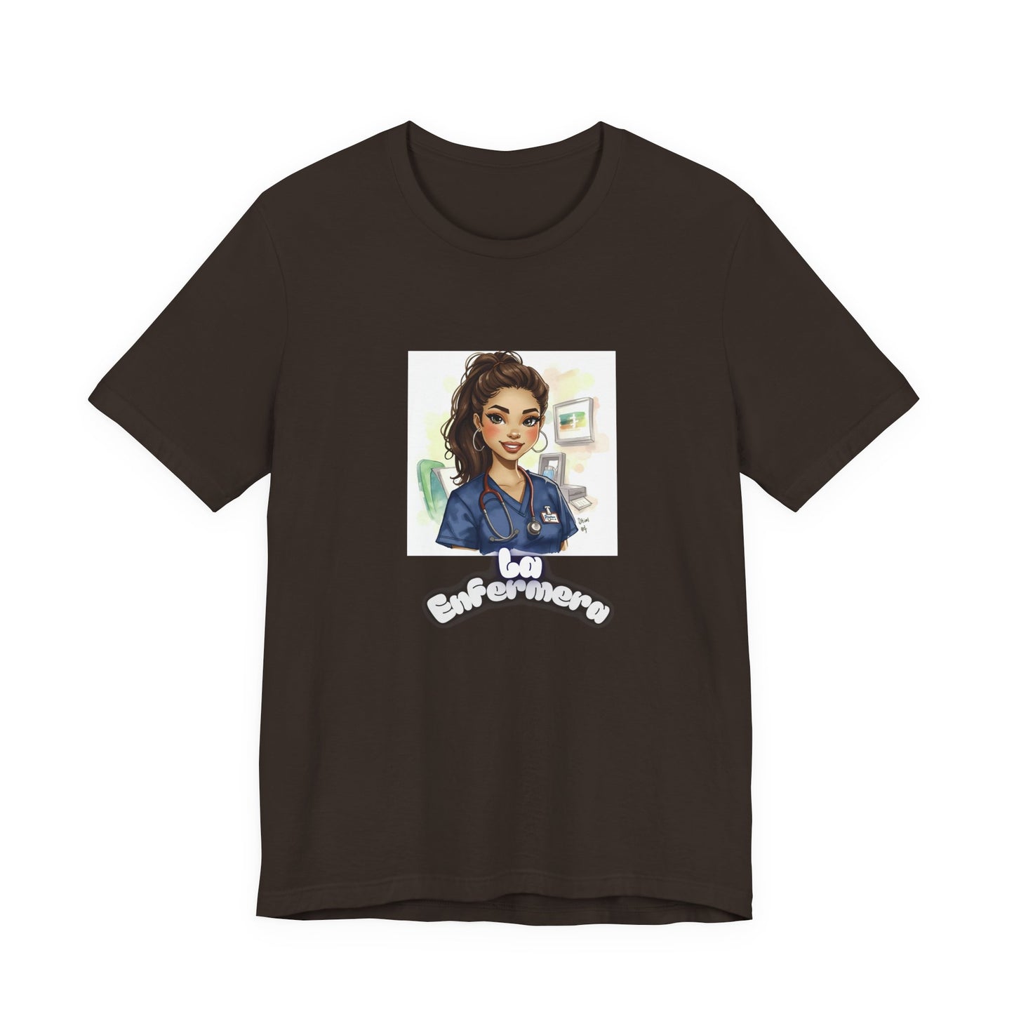 Nurse Empowerment Tee – Cute Female Nurse Illustration