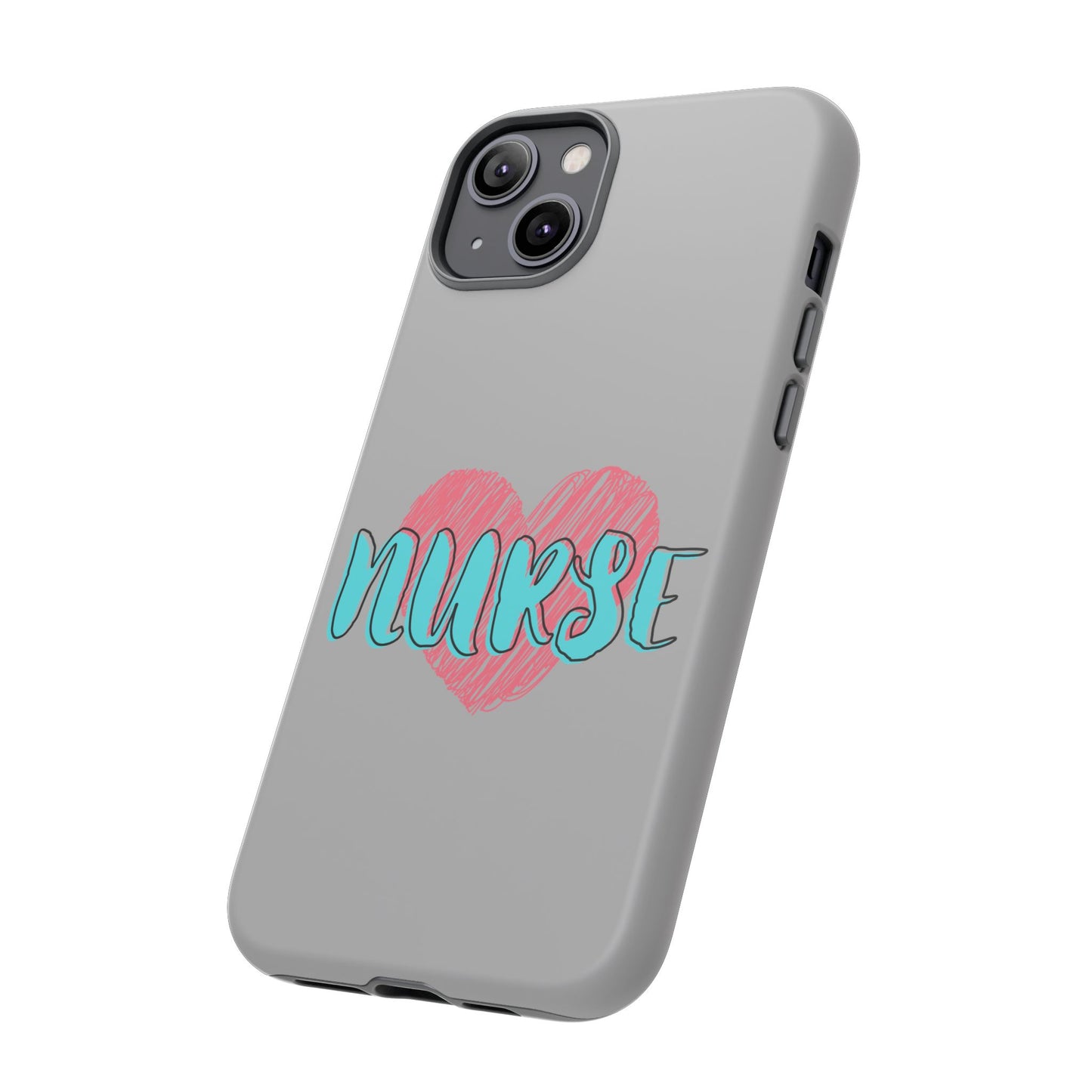 Nurse Heart Tough Phone Case — Cute Protective Phone Cover for Nurses