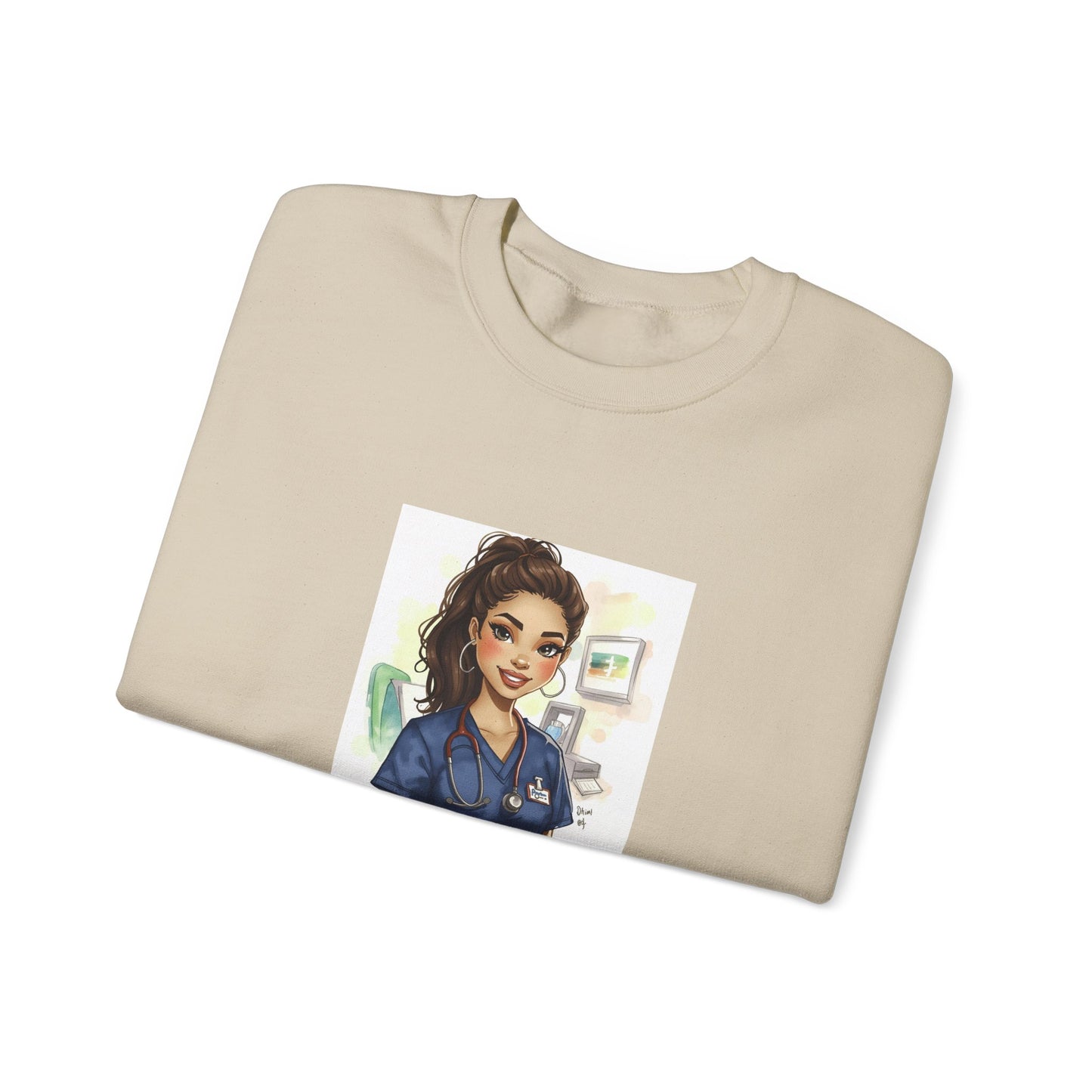 La Enfermera Crewneck Sweatshirt
