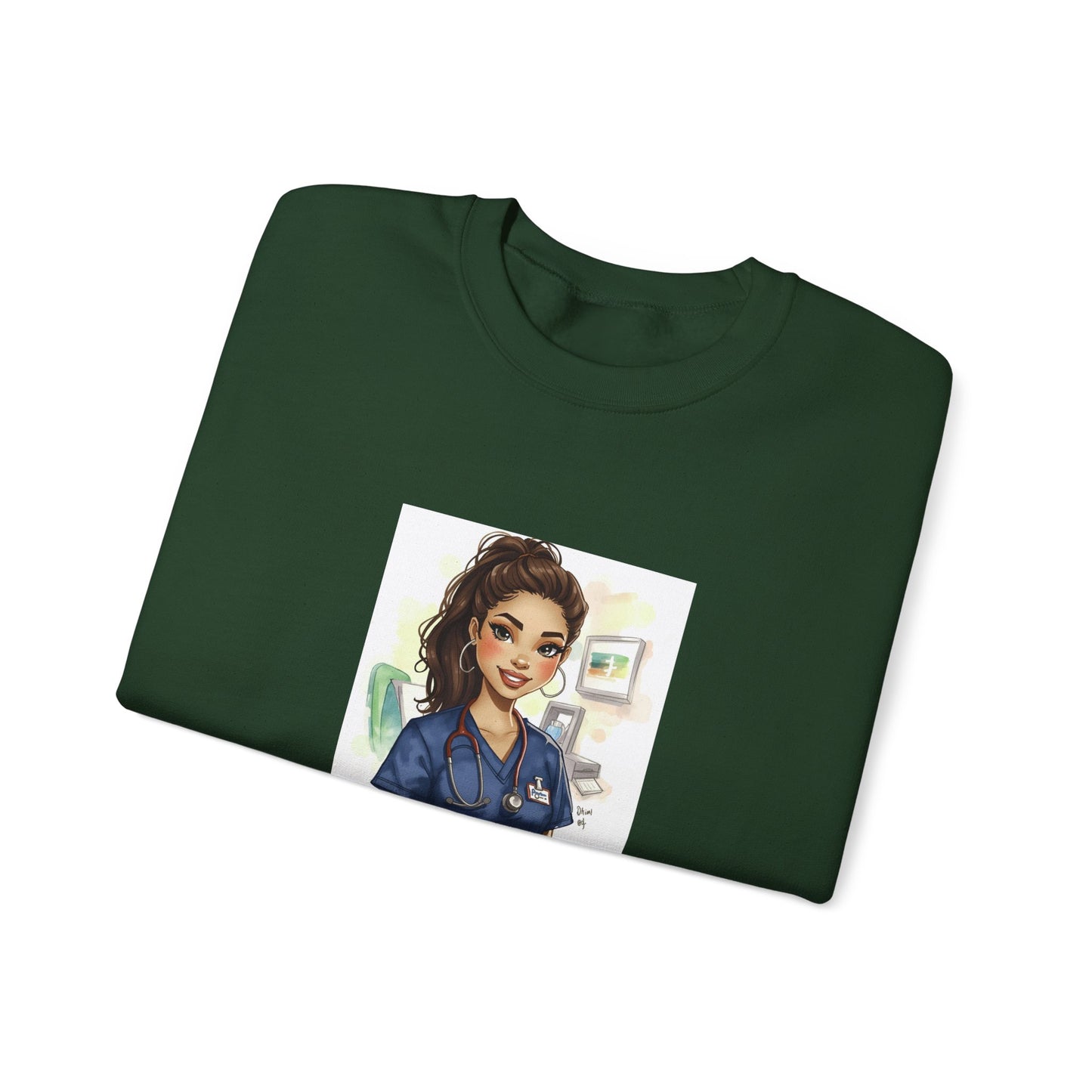 La Enfermera Crewneck Sweatshirt