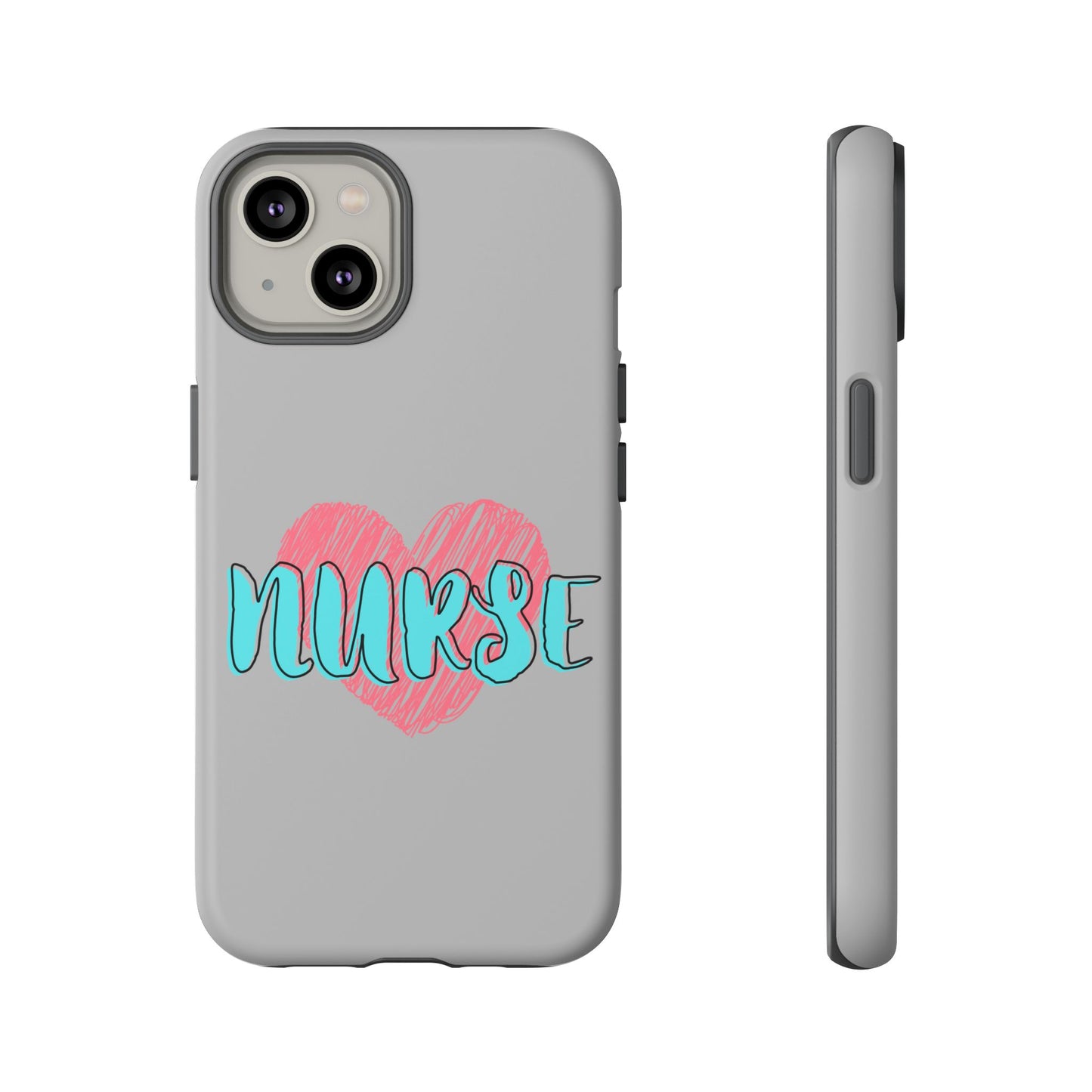 Nurse Heart Tough Phone Case — Cute Protective Phone Cover for Nurses