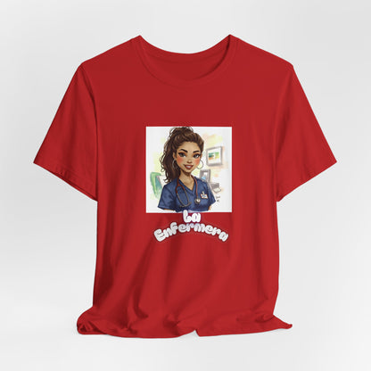 Nurse Empowerment Tee – Cute Female Nurse Illustration