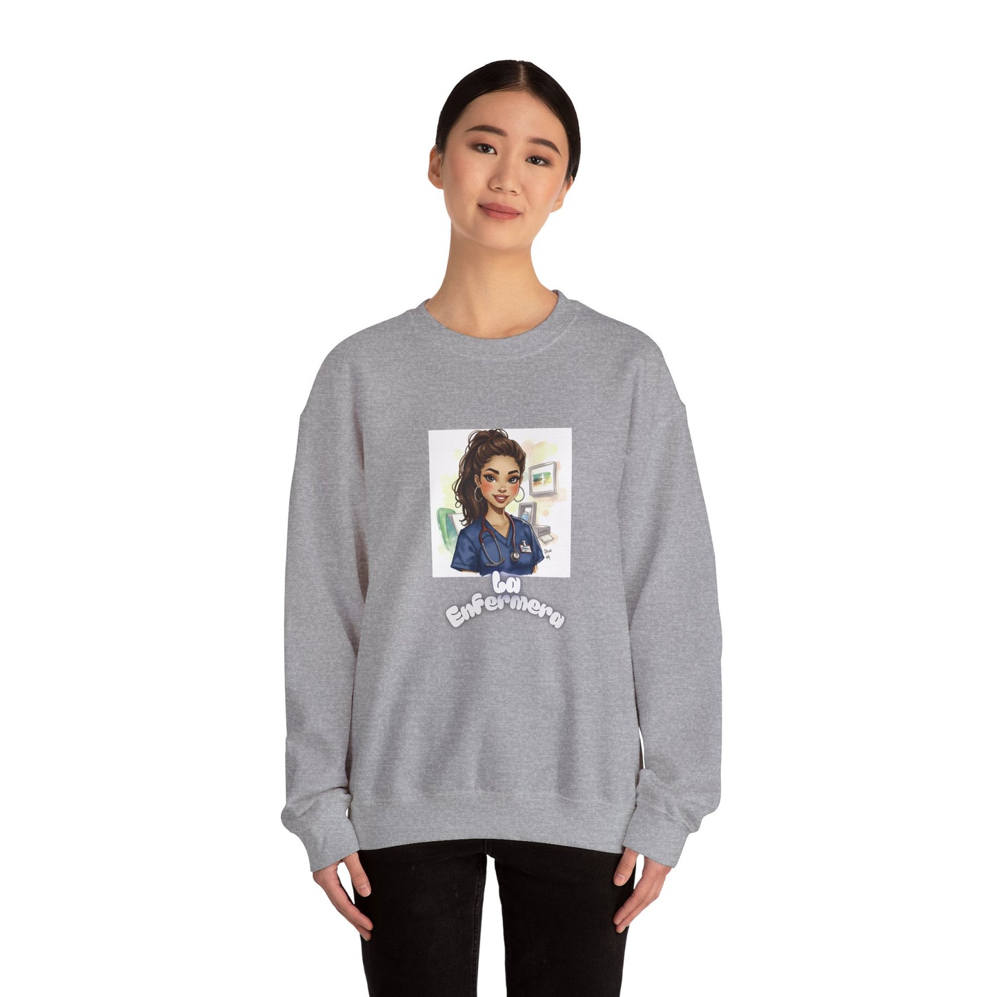La Enfermera Crewneck Sweatshirt