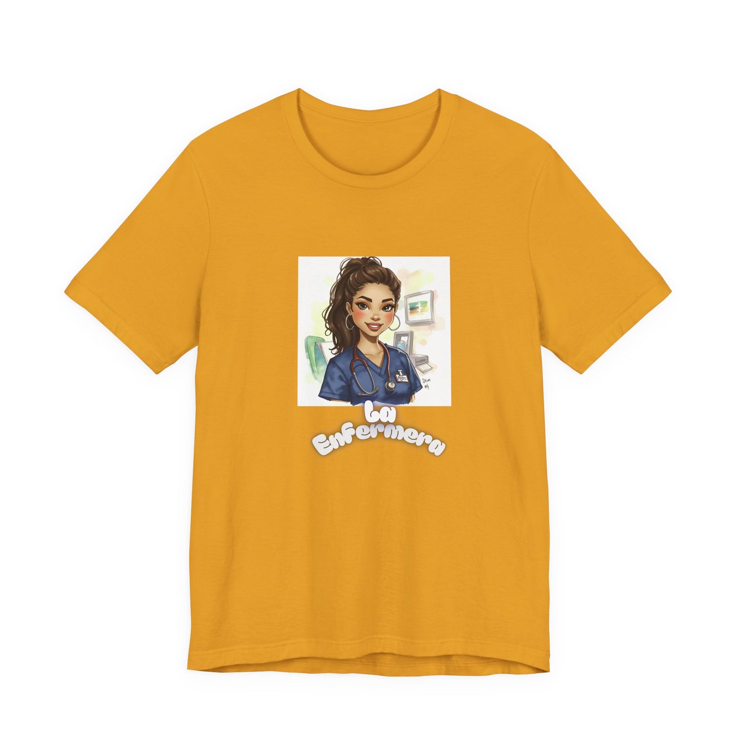 Nurse Empowerment Tee – Cute Female Nurse Illustration