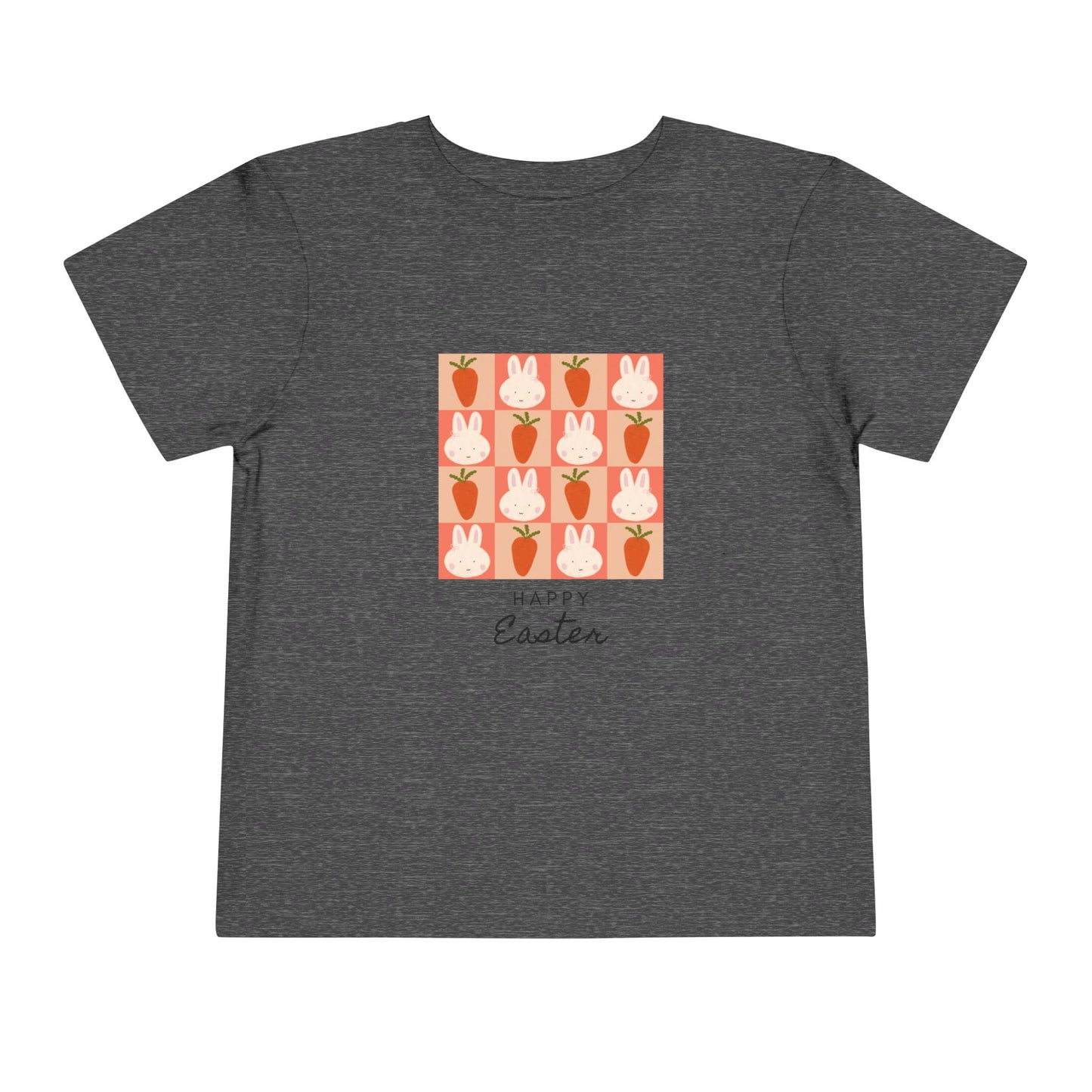 Toddler Tee — Happy Easter Bunny & Carrot Patch Kids Shirt