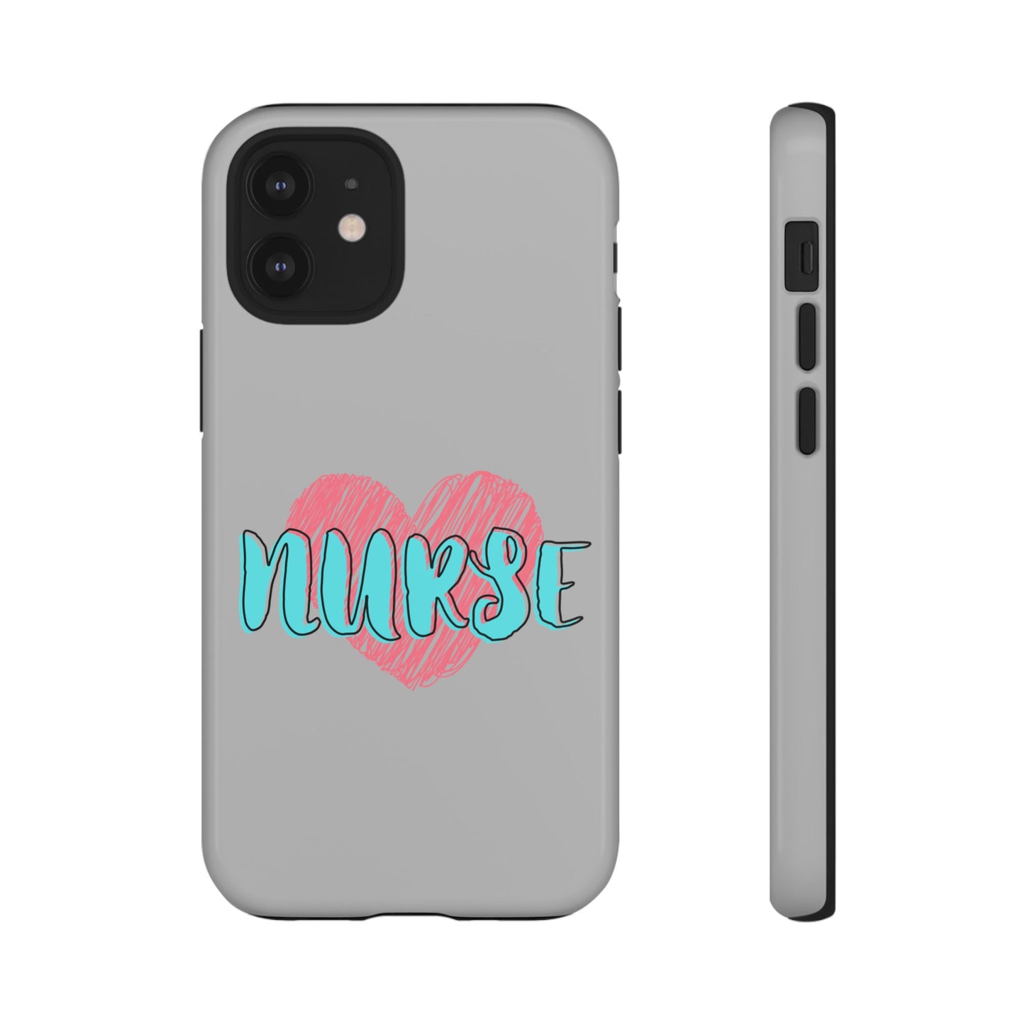 Nurse Heart Tough Phone Case — Cute Protective Phone Cover for Nurses