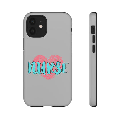 Nurse Heart Tough Phone Case — Cute Protective Phone Cover for Nurses