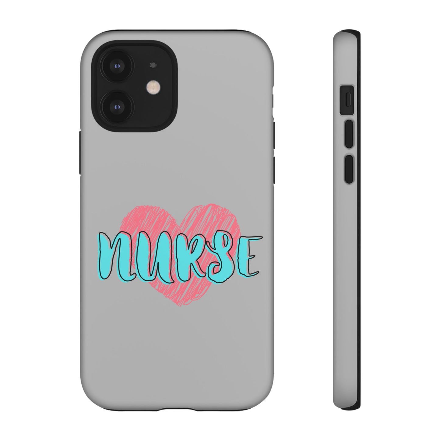 Nurse Heart Tough Phone Case — Cute Protective Phone Cover for Nurses